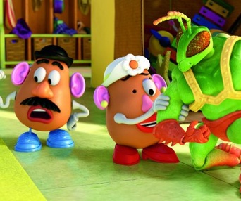 Une scène du film Toy Story 3