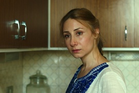 Une scène du film Une famille syrienne