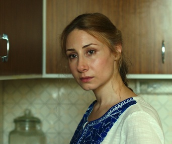 Une scène du film Une famille syrienne