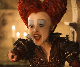 Une scène du film Alice Through the Looking Glass
