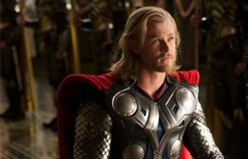 Chris Hemsworth dans le film Thor