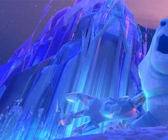 Une scène du film Frozen