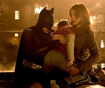 Scène du film Batman : Le commencement