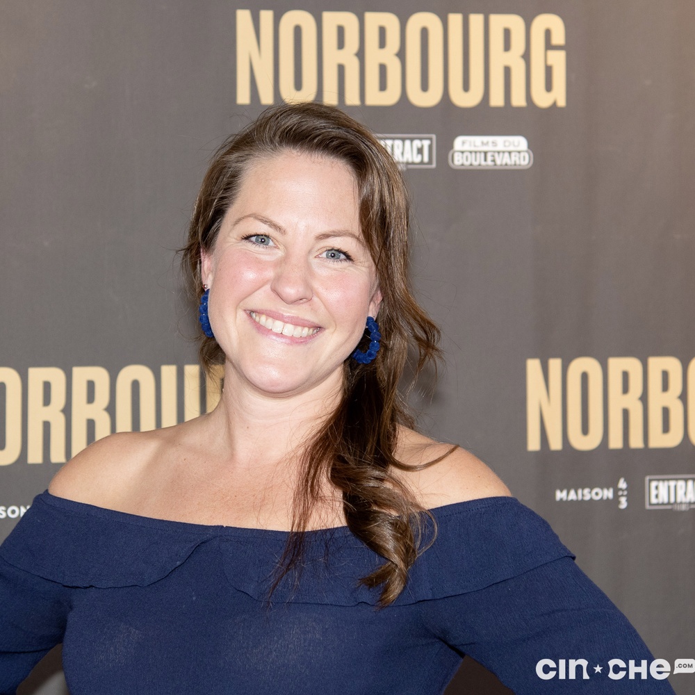 Sur le tapis rouge du film Norbourg