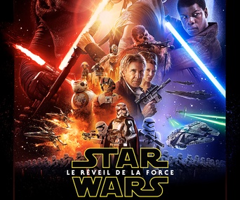 Affiche du film Star Wars : Le réveil de la force