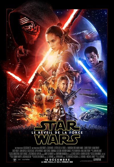 Affiche du film Star Wars : Le réveil de la force