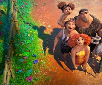 Une scène du film The Croods: A New Age