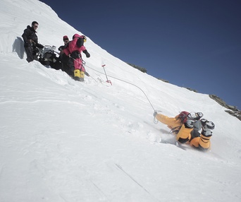 Une scène du film The Summit