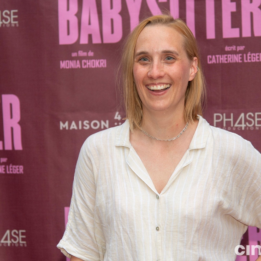 Sur le tapis rouge du film Babysitter
