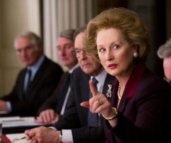 Une scène du film The Iron Lady