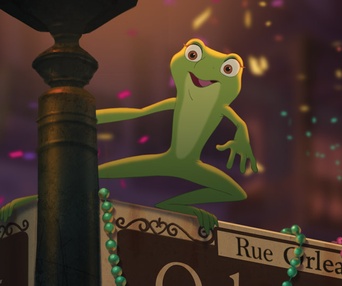 Scène du film The Princess and the Frog