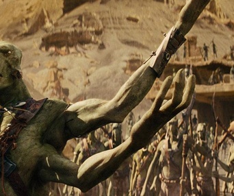 Une scène du film John Carter