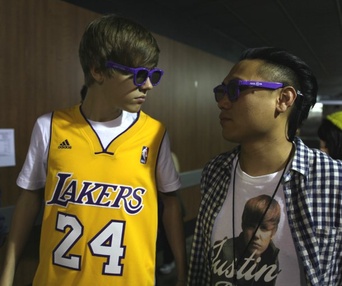 Une scène du film Justin Bieber: Never Say Never