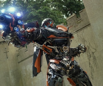 Une scène du film Transformers: The Last Knight