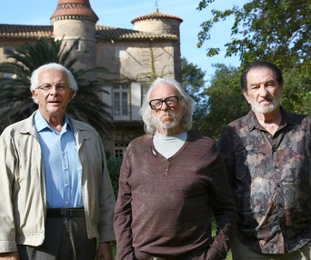 Une scène du film Les vieux fourneaux