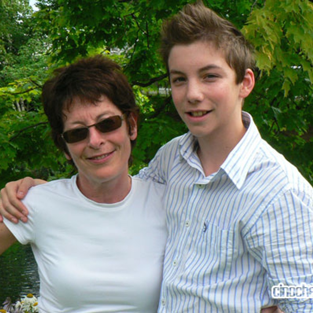 La productrice Barbara Shrier et Pier-Luc Funk