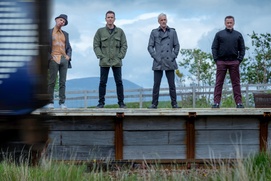 Une scène du film T2: Trainspotting Une scène du film T2: Trainspotting