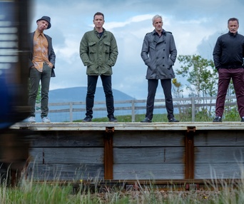 Une scène du film T2: Trainspotting
