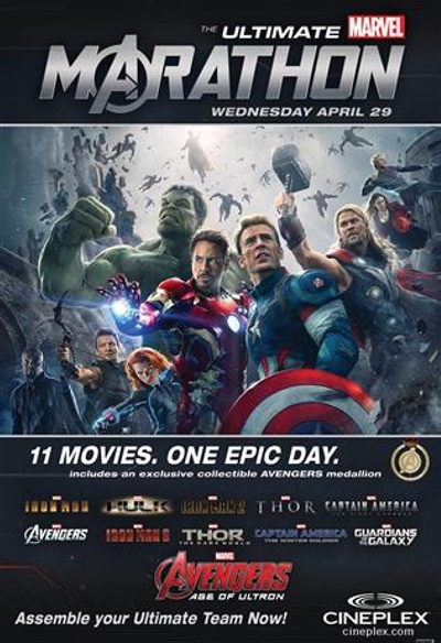 Affiche du film The Ultimate Marvel Marathon