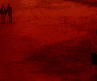 Une scène du film Rojo