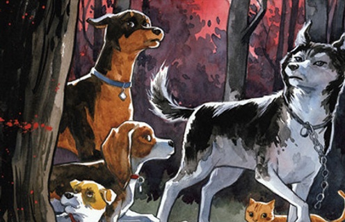 Couverture du premier numéro de Beasts of Burden