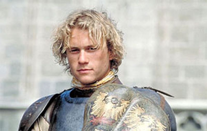 Heath Ledger dans le film A Knight's Tale