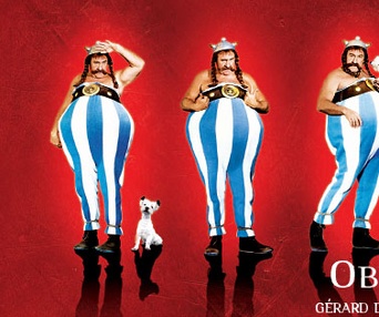 Photos de production du film Astérix aux jeux olympiques
