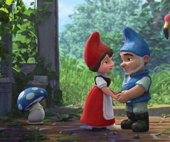Une scène du film Gnomeo and Juliet