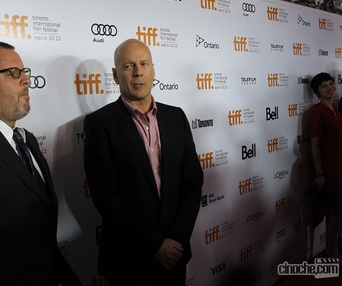 TIFF 2012 - Sur le tapis rouge de Looper