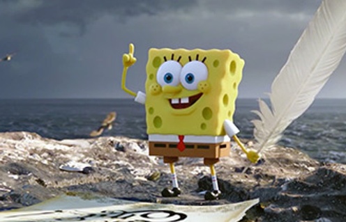 Une scène du film The SpongeBob Movie: Sponge Out of Water