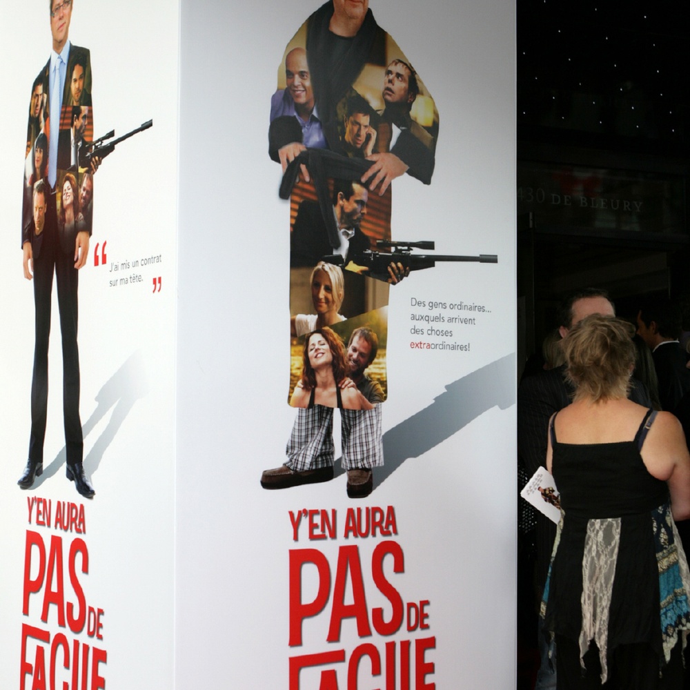 Sur le tapis rouge de Y'en aura pas de facile