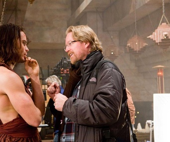 Sur le plateau du film John Carter