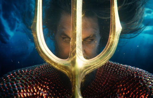 Une scène du film Aquaman and the Lost Kingdom