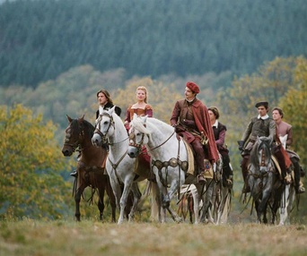 Une scène du film La princesse de Montpensier