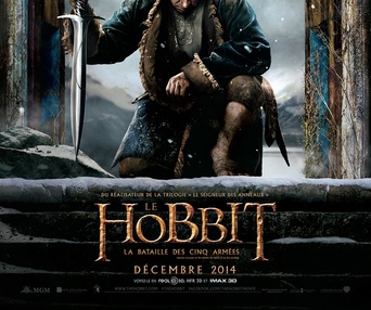 Affiche du film Le hobbit : La bataille des cinq armées