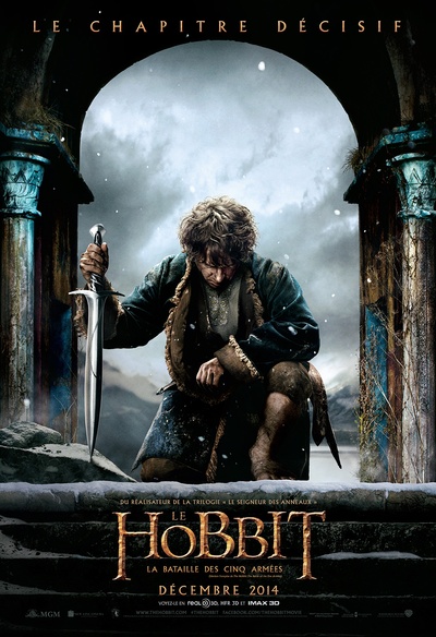 Affiche du film Le hobbit : La bataille des cinq armées