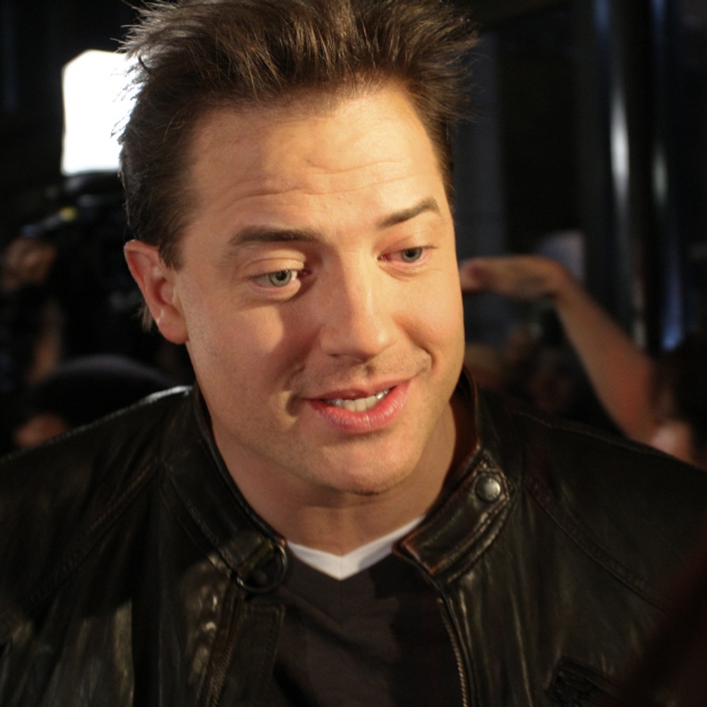 Brendan Fraser sur le tapis rouge de Extraordinary Measures