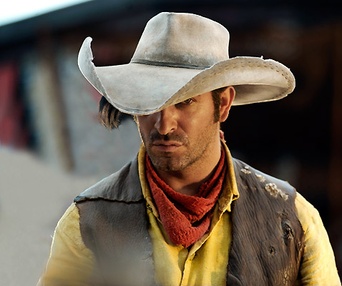Scène du film Lucky Luke