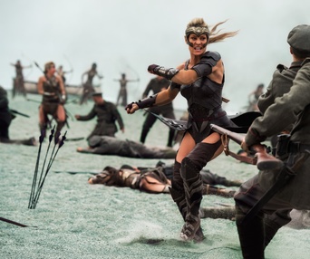 Une scène du film Wonder Woman