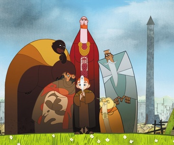Une scène du film The Secret of Kells
