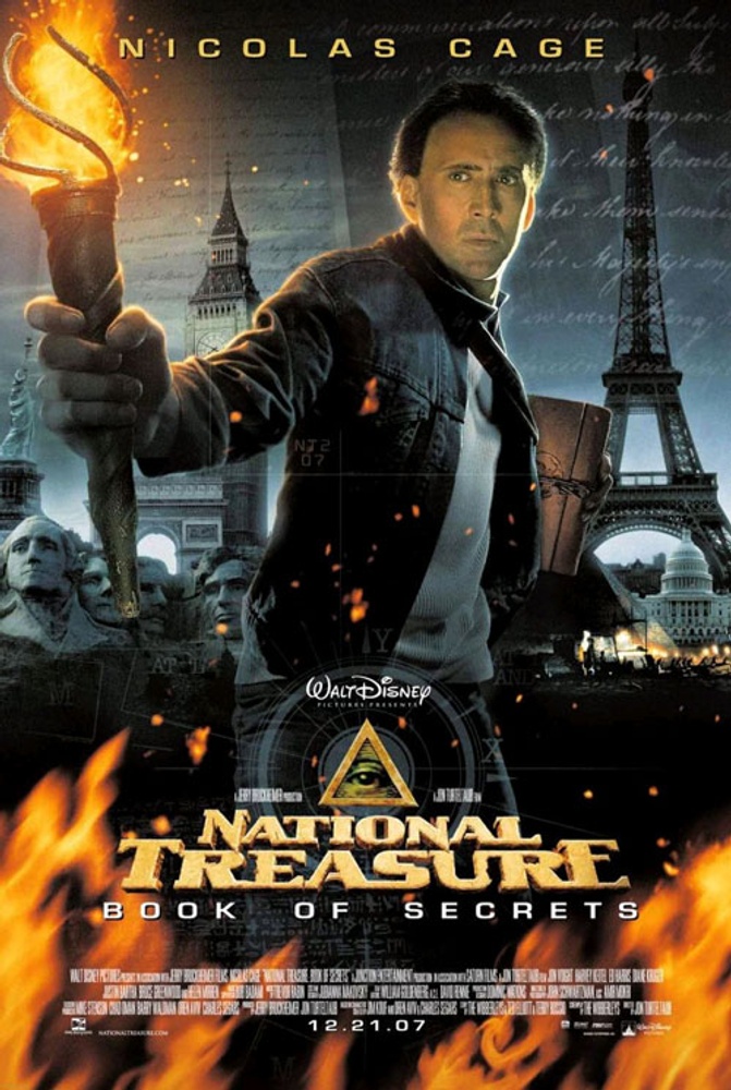 Galerie - Affiche officielle de National Treasure: Book of Secrets