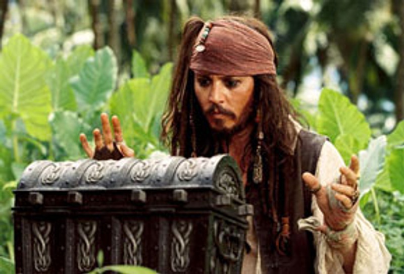 Jack Sparrow a découvert une nouveau trésor