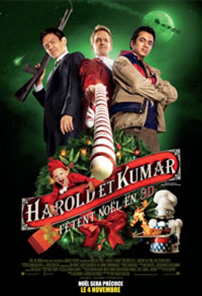 Affiche du film Harold et Kumar fêtent Noel