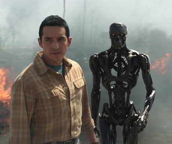 Une scène du film Terminator: Dark Fate