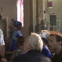 Sur la plateau du film L'autre maison