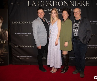 Tapis rouge du film La cordonnière