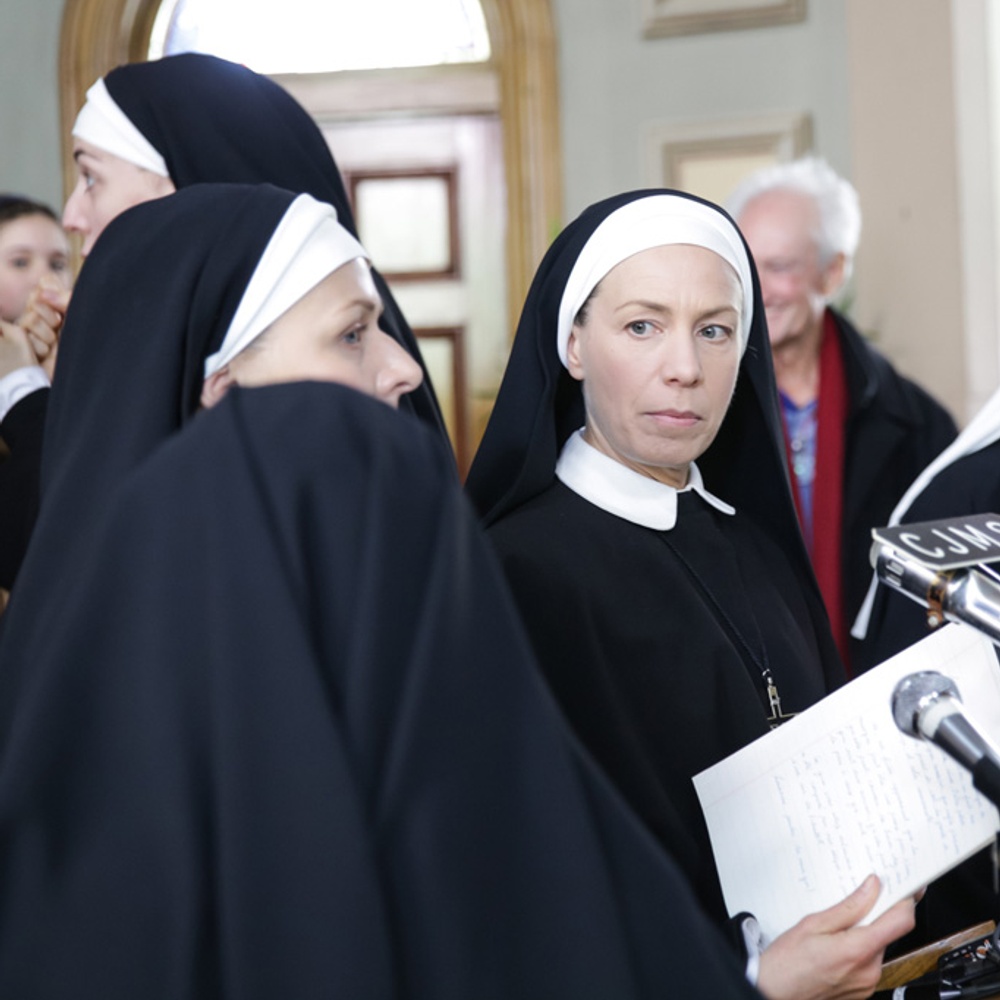 Sur le plateau de La passion d'Augustine