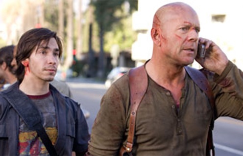 Une scène du film Live Free or Die Hard