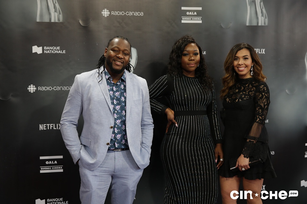 Sur le tapis rouge du Gala Québec Cinéma 2019