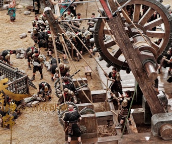 Une scène du film Dragon Blade
